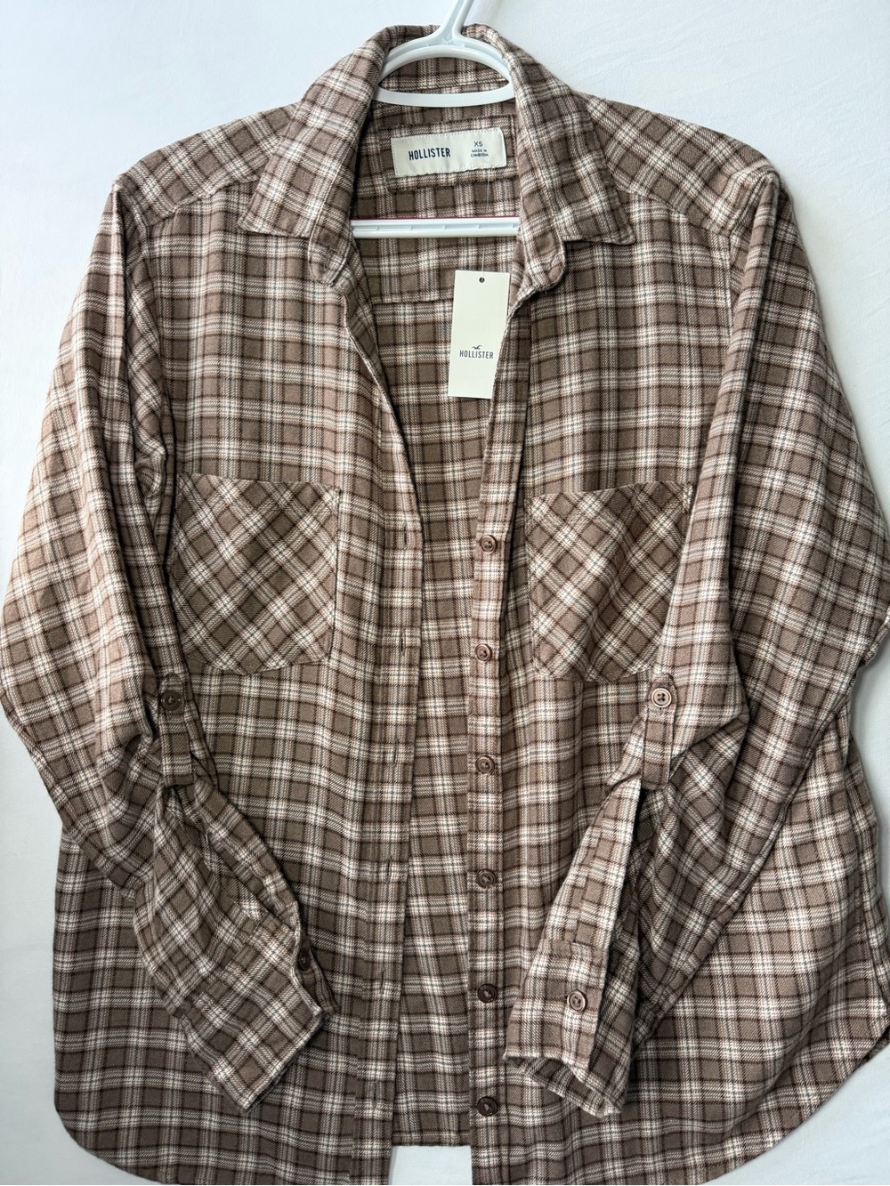 NEW! Hollister flannel